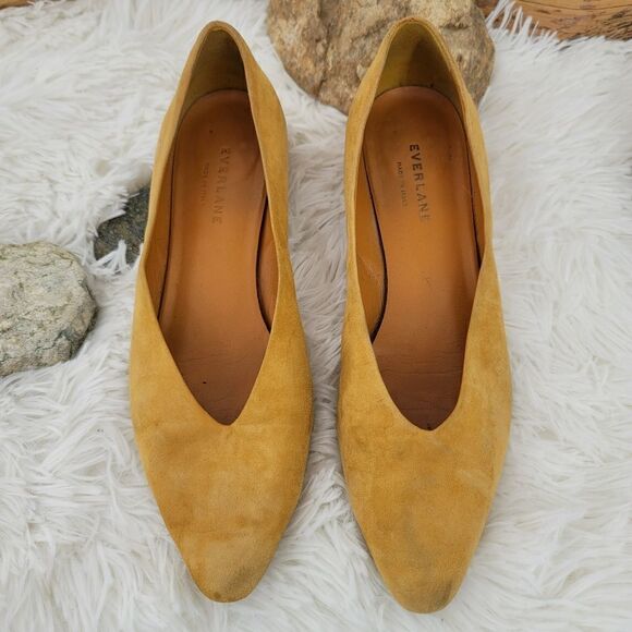 Everlane suede block heel pumps - Picture 8 of 10